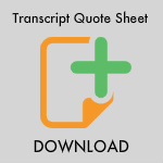 transcriptquotesheet